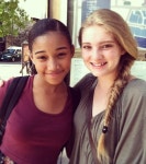 Amandla Stenberg and Willow Shields | 연예인