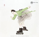 한국화가 김현정 | Korean art, Art, Korean painting