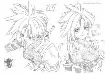 카츠라 마사카즈 IRIA ZEIRAM 미소녀 디자인 노트