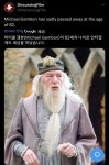 해리 포터 영화 시리즈 덤블도어 역의 배우 마이클 갬본 별세