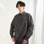 슈벳(SUBET) 글렌 포켓 체크 셔츠 / 챠콜 - 사이즈 & 후기 | 무신사