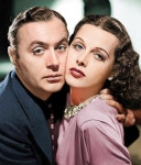 Charles Boyer and Hedy Lamarr Photograph by Retro Movie Post...