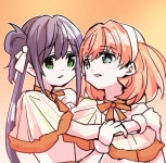 더쿠 - 유리의 화원보고 자란 백합러가 럽라 성우된 결과.gif