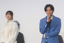 더쿠 - 영화 「물은 바다를 향해 흐른다」 공개 기념 무대 인사 - 히로세 스즈, 오오니시 리쿠, 토즈카 준...
