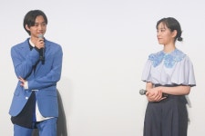 더쿠 - 영화 「물은 바다를 향해 흐른다」 공개 기념 무대 인사 - 히로세 스즈, 오오니시 리쿠, 토즈카 준...
