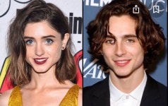 헐리우드 - 티모시 샬라메 + 나탈리아 다이어 닮은꼴/합성 소름,,