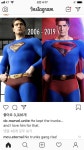 익스트림무비 - 브랜든 루스 슈퍼맨- 2006 vs 2019 및 코믹스 비교샷