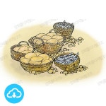 디지털 일러스트 124 오천 명을 먹이시다 by 정형기 / 다운로드(파일) | 갓피플몰