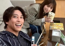 더쿠 - 사노 가쿠 & 시마자키 하루카 「우리 결혼했어요 3」 인스타그램