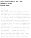 더쿠 - MORISAKI WIN(모리사키 윈), 일본 대표로서 『ABU 송 페스티벌』 출연!