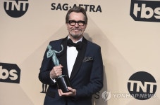 美배우조합 시상식, 남우주연상의 게리 올드먼 | 연합뉴스