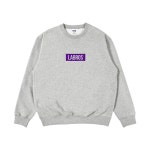 라브로스 박스 로고 크루넥 그레이 | Labros | KREAM Labros Box Logo Crewneck...