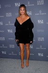 Chrissy Teigen Black Velvet Dress WSJ Awards November 2018 |...