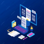 카피라이팅 콘텐츠 작가 마케팅 카피라이터, 컴퓨터, 삽화, 문건 PNG, 일러스트 및 벡터 에 대한 무료 다...