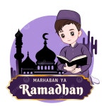 알 꾸란을 읽고 만화 이슬람 소년, 마하반 야 라마단, 이슬람 만화, 코코 셔츠 PNG 일러스트 및 PSD ...