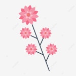 화려한 봄 붉은 꽃, 봄, 춘계, 사건 PNG 일러스트 및 PSD 이미지 무료 다운로드 - Pngtree