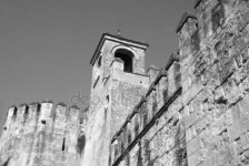 Alcazar 드 로스 레 예 스 크리스티 아 노스입니다. 코르도바, 스페인의 자드