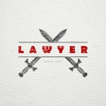 변호사 서비스입니다. 법률 사무소입니다. 재판관, 지방 검사관, 빈티지 라벨의 변호사.... 스톡 벡터 - ...