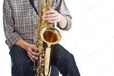 색소폰 연주자 — 스톡 사진 © kataijuditfoto #11446617 색소폰 연주자