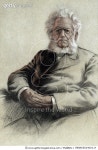 GRANC0024018_H | 게티이미지코리아 | HENRIK IBSEN (1828-1906). /nNorw...