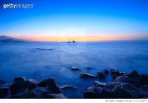 1171120277 | 게티이미지코리아 | Sunrise View of Hyeongje Island, Jeju Island, South Korea Royalty-Free 이미지