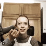 빨간 머리 앤 배우의 주근깨 분장.gif - 스퀘어 카테고리