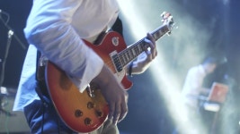 기타 연주 Les Paul 무대 현장 콘서트 무비클립, 동영상, 영상,HD... 무비클립 93043022. ...