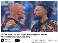 현재 WWE 복귀한 영화배우 더 락이 욕먹는 이유 - DogDrip.Net 개드립
