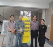 동리목월문학관 - 영화배우 하재영스타 방문 영화배우 하재영스타 방문