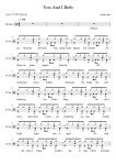 You And I Both - Jason mraz 드럼 Tab (드럼+가사+반주) 악보, 무료 반주기 프로그...