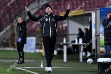 Edward Iordanescu Head Coach Cfr Cluj 에디토리얼 스톡 사진 - 스톡 이미지 |...