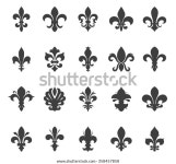 플뢰르 드 리스 스톡 벡터(로열티 프리) 358457858 | Shutterstock