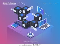 소프트웨어 개발 및 프로그래밍프로그램 또는 시스템 스톡 벡터(로열티 프리) 1120736204 | Shutt...