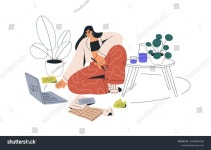 저자, 컴퓨터 및 논문의 작가. 카피라이터는 스톡 벡터(로열티 프리) 2436050295 | Shutters...