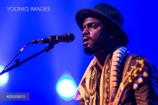 Musician and actor Gary Clark Jr. live in concert, Blue Ball...