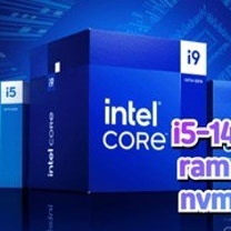 [인텔 14세대] i5-14600k / 6 코어 12 쓰레드 (최대 클럭: 5GHz)   내장 GPU 탑재 , RAM 32GB, NVME 500GB의 이미지