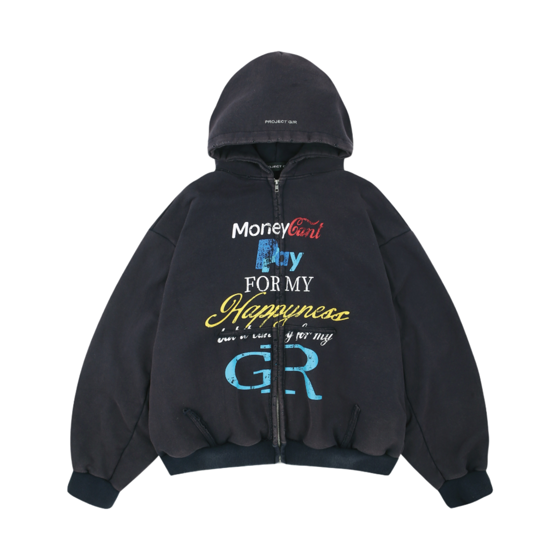 プロジェクト G/R ハピネスジップパーカーネイビー プロジェクト G/R ハピネスジップパーカーネイビー