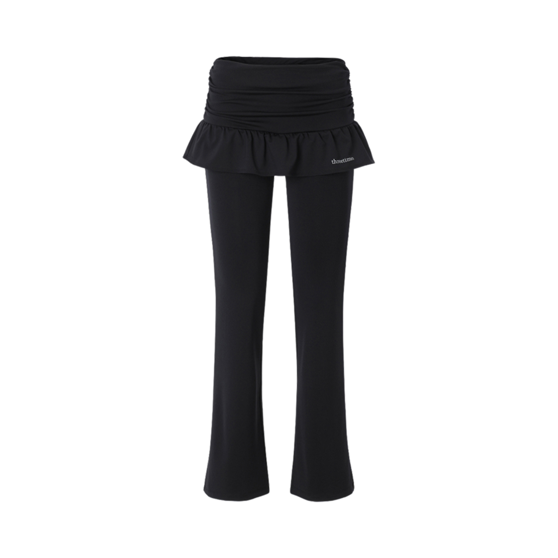 W) Threetimes Elfin Skirt-Pants Black W) Threetimes Elfin Skirt-Pants Black