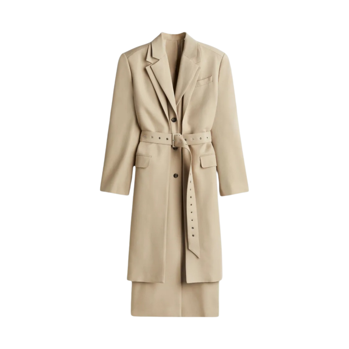 rokh h&m ダブルレイヤー ウールコート rokh h&m ダブルレイヤー ウールコート